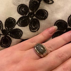 💍Pretty Gray Ring💍 Size 19